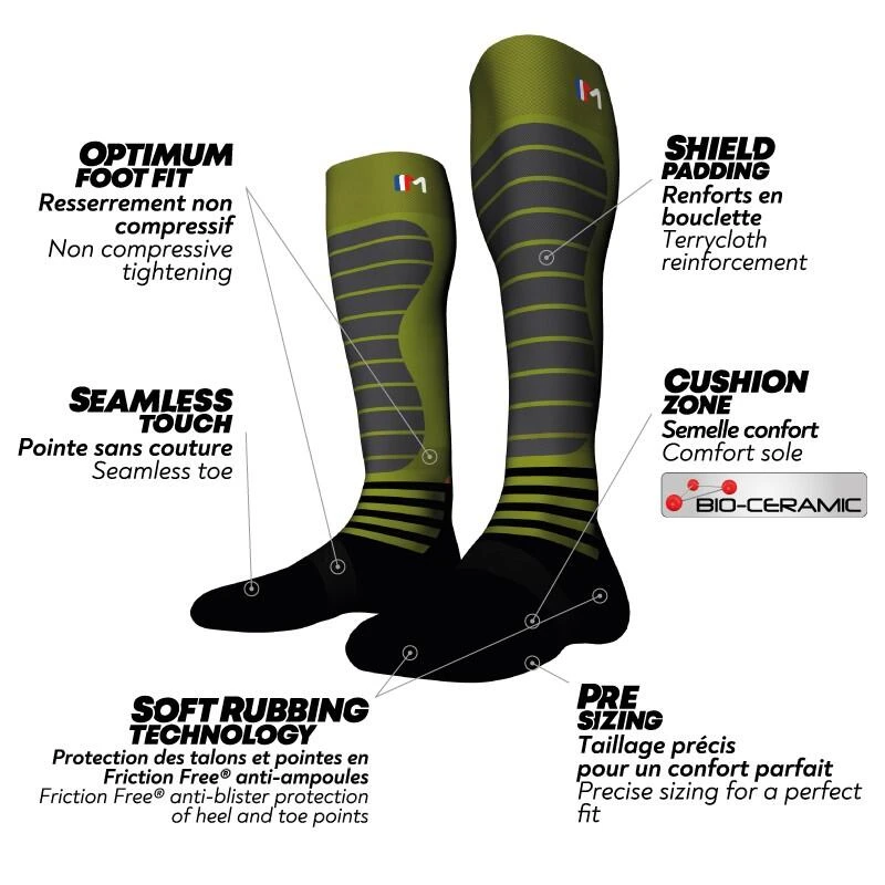 Monnet HUNTING EXPERT - CHAUSSETTE HAUTE DE CHASSE 7 Monnet HUNTING EXPERT - CHAUSSETTE HAUTE DE CHASSE – Image 5