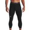 Legging 3/4 Noir Homme Under Armour Heat Gear -Aventure Soldes legging 34 noir homme under armour heat gear