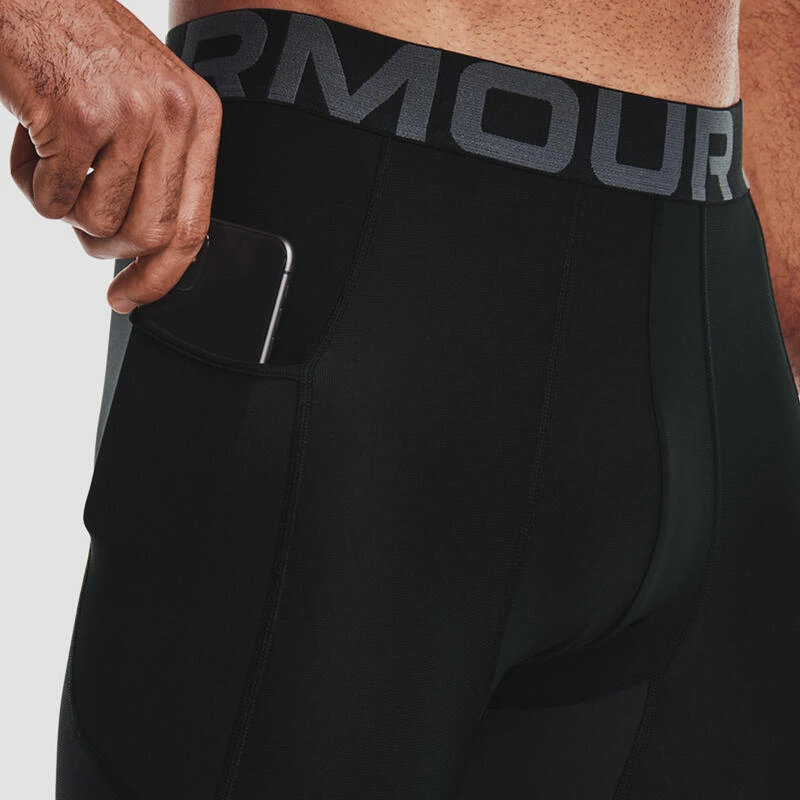 Legging 3/4 Noir Homme Under Armour Heat Gear 7 Legging 3/4 Noir Homme Under Armour Heat Gear – Image 5