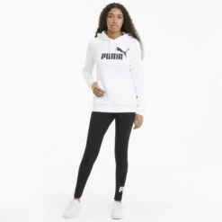 Legging à Logo Essentials Femme PUMA Black -Aventure Soldes legging a logo essentials femme puma black 3