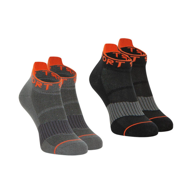 Athena Lot De 2 Paires De Socquettes Homme Running 4 Athena Lot De 2 Paires De Socquettes Homme Running – Image 2