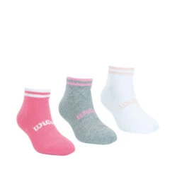 Wilson Lot De 3 Paires De Chaussettes Basses Fille Essentiel -Aventure Soldes lot de 3 paires de chaussettes basses fille essentiel 1