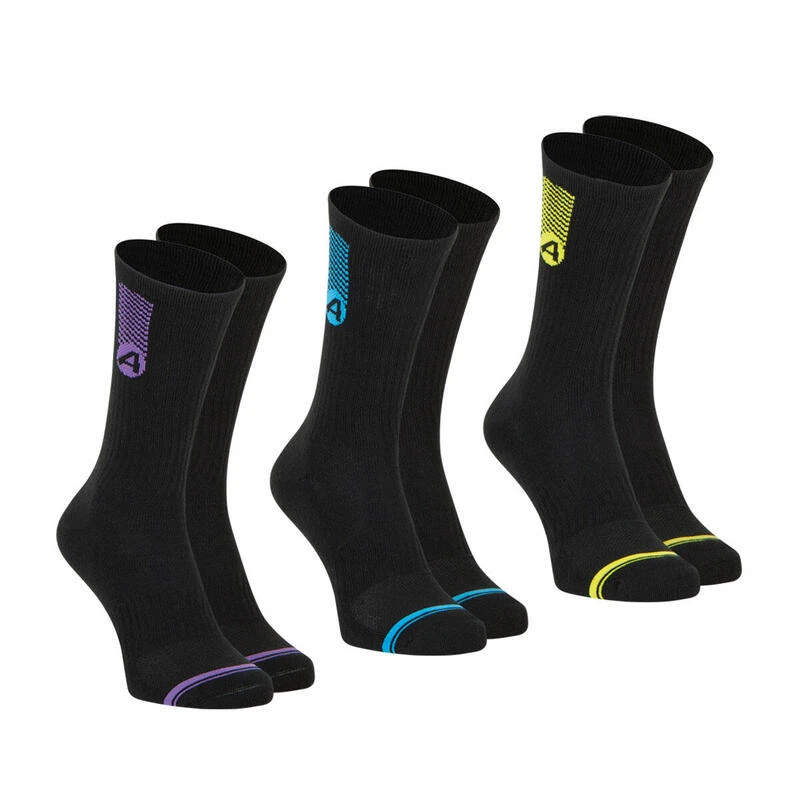 Athena Lot De 3 Paires De Chaussettes Mi-hautes Homme Training Dry 4 Athena Lot De 3 Paires De Chaussettes Mi-hautes Homme Training Dry – Image 2