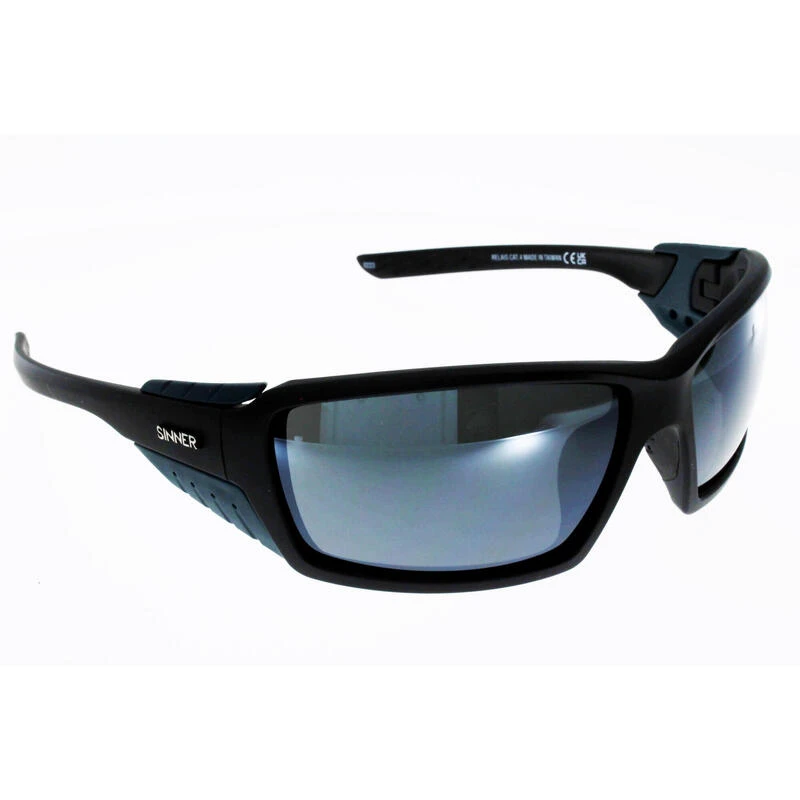 Lunettes De Soleil Adultes Sinner Relais Noir Mat Catégorie 4 5 Lunettes De Soleil Adultes Sinner Relais Noir Mat Catégorie 4 – Image 3