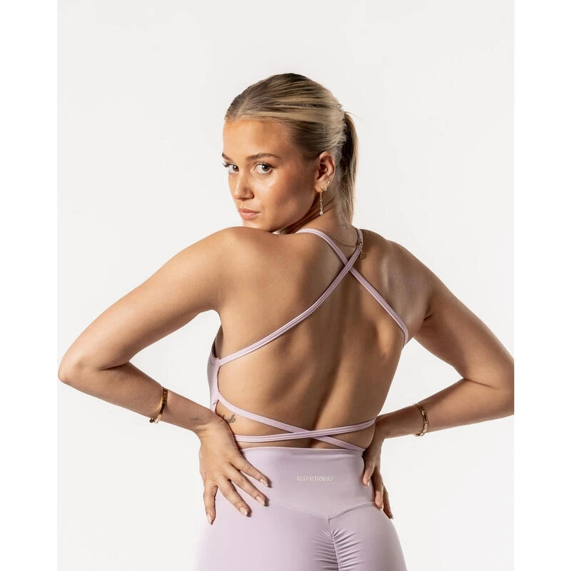 Luxe Series Soutien-gorge De Sport - Fitness - Femmes - Lilas 4 Luxe Series Soutien-gorge De Sport - Fitness - Femmes - Lilas – Image 2