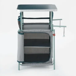 Quechua MEUBLE DE RANGEMENT PLIABLE ET COMPACT POUR LE CAMPING -Aventure Soldes meuble de rangement pliable et compact pour le camping 3