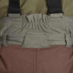PANTALON CHASSE A BRETELLES CHAUD -20°C VERT 100 -Aventure Soldes pantalon chasse a bretelles chaud 20c vert 100 5