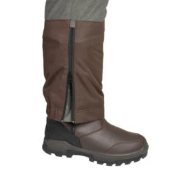 PANTALON CHASSE A BRETELLES CHAUD -20°C VERT 100 -Aventure Soldes pantalon chasse a bretelles chaud 20c vert 100 8