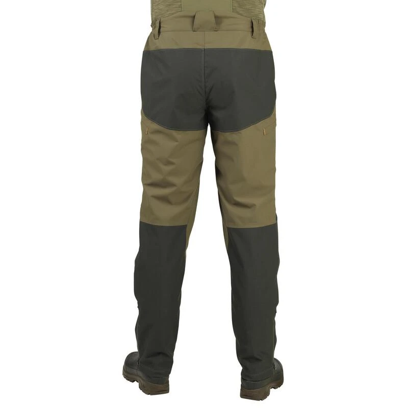 PANTALON CHASSE IMPERMÉABLE RENFORT VERT 520 5 PANTALON CHASSE IMPERMÉABLE RENFORT VERT 520 – Image 3