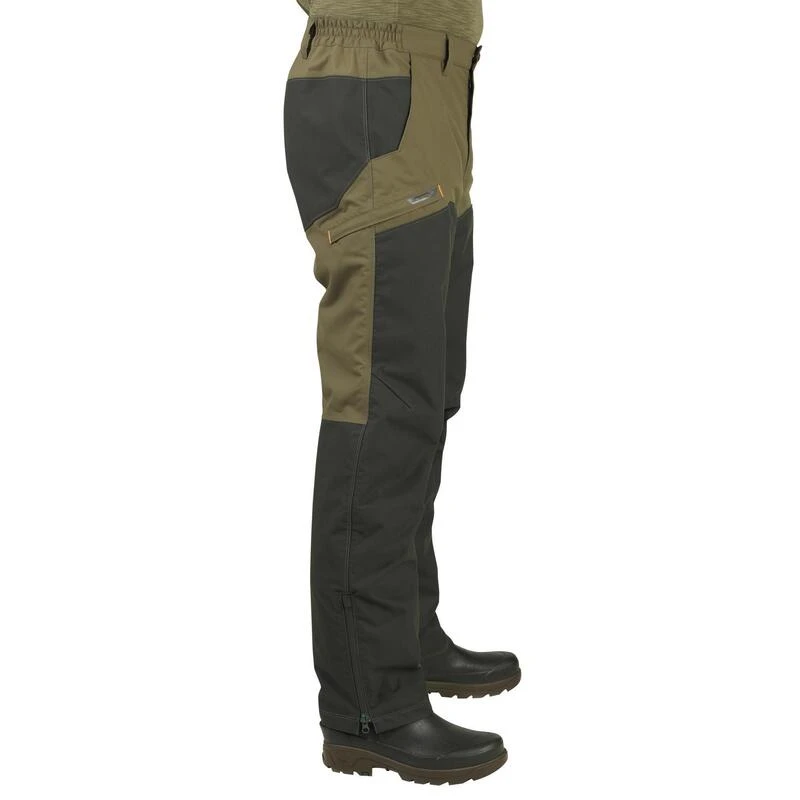 PANTALON CHASSE IMPERMÉABLE RENFORT VERT 520 7 PANTALON CHASSE IMPERMÉABLE RENFORT VERT 520 – Image 5