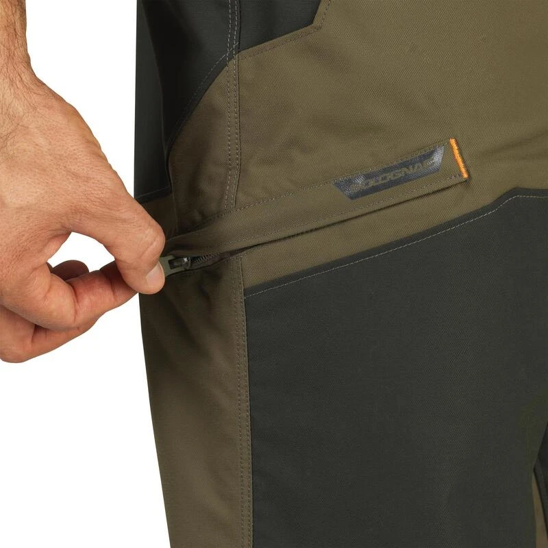 PANTALON CHASSE IMPERMÉABLE RENFORT VERT 520 8 PANTALON CHASSE IMPERMÉABLE RENFORT VERT 520 – Image 6