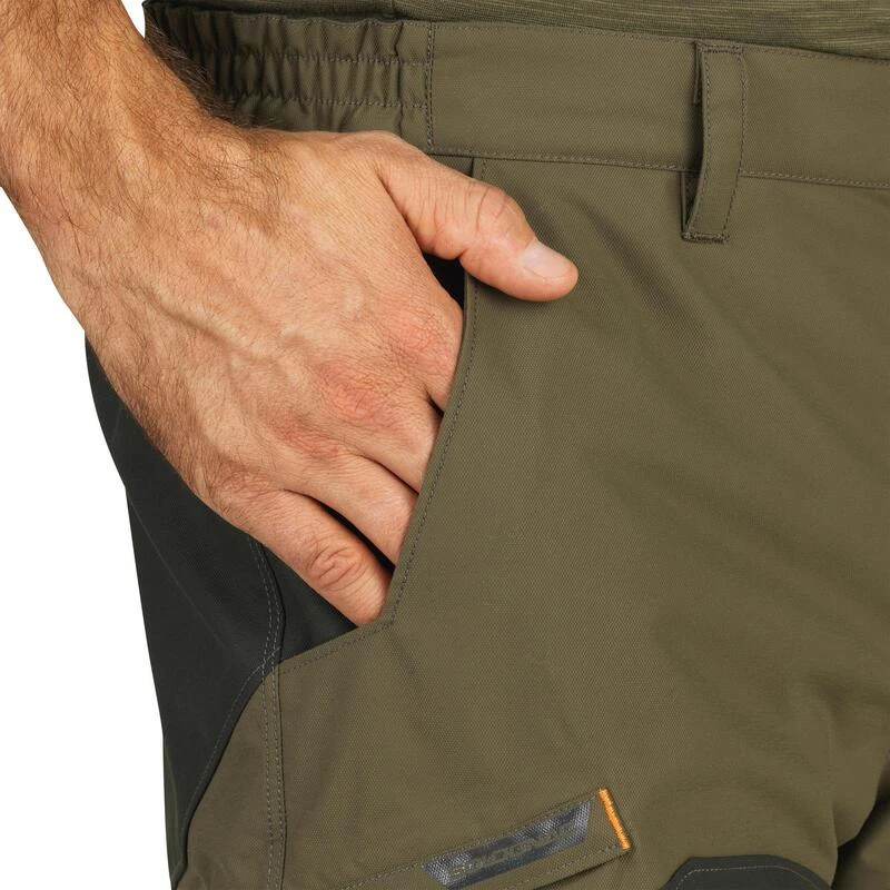 PANTALON CHASSE IMPERMÉABLE RENFORT VERT 520 11 PANTALON CHASSE IMPERMÉABLE RENFORT VERT 520 – Image 9