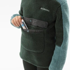 Polaire De Randonnée - Columbia Hoodie Sherpa Verte - Enfant 7-15 Ans -Aventure Soldes polaire de randonnee columbia hoodie sherpa verte enfant 7 15 ans 6