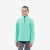 Quechua Polaire De Randonnée - MH100 Turquoise - Enfant 7-15 Ans -Aventure Soldes polaire de randonnee mh100 turquoise enfant 7 15 ans