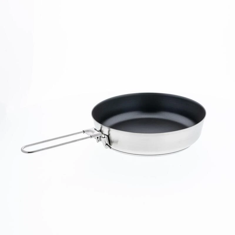 Quechua Popote Camp Du Randonneur MH500 Inox + Revêtement Anti-adhésif 4 Personnes 3,5L 11 Quechua Popote Camp Du Randonneur MH500 Inox + Revêtement Anti-adhésif 4 Personnes 3,5L – Image 9