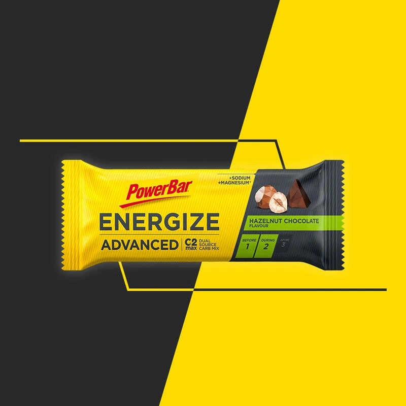 Powerbar Barre Energetique C2max Noisette Chocolat (3 X 55g) 6 Powerbar Barre Energetique C2max Noisette Chocolat (3 X 55g) – Image 4