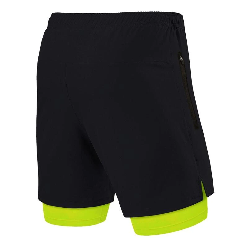Short 2-en-1 Ultra Avec Poche à Fermeture Éclair Pour Hommes 4 Short 2-en-1 Ultra Avec Poche à Fermeture Éclair Pour Hommes – Image 2