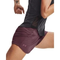 Short Femme Under Armour Speedpocket Perf -Aventure Soldes short femme under armour speedpocket perf 4