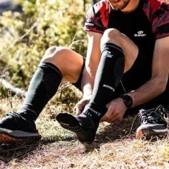 BV Sport Socquettes SCR ONE EVO Rouge -Aventure Soldes socquettes scr one evo rouge 4