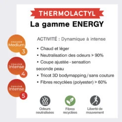 Sous Vêtement Thermique Technique Col Rond Femme-THERMOLACTYL ENERGY 3 Medium -Aventure Soldes sous vetement thermique technique col rond femme thermolactyl energy 3 medium 5