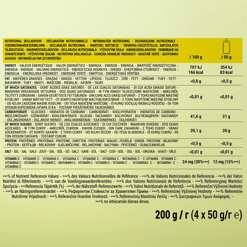 Decathlon SPECIALITE DE FRUITS ENERGETIQUE BIO A LA POMME ET AU CITRON X4 5 Decathlon SPECIALITE DE FRUITS ENERGETIQUE BIO A LA POMME ET AU CITRON X4 – Image 3