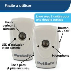 PetSafe SYSTEME ANTIABOIEMENT ULTRASON INT X 2 -Aventure Soldes systeme antiaboiement ultrason int x 2 3