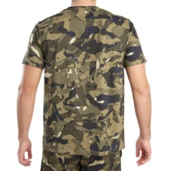 T-shirt Manches Courtes Chasse 100 Camouflage WL V1 Vert 9 T-shirt Manches Courtes Chasse 100 Camouflage WL V1 Vert -Aventure Soldes t shirt manches courtes chasse 100 camouflage wl v1 vert 2