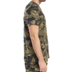 T-shirt Manches Courtes Chasse 100 Camouflage WL V1 Vert 11 T-shirt Manches Courtes Chasse 100 Camouflage WL V1 Vert -Aventure Soldes t shirt manches courtes chasse 100 camouflage wl v1 vert 4