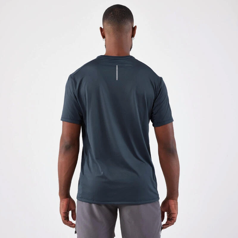T-shirt Running Respirant Homme - Dry+ Bleu 5 T-shirt Running Respirant Homme - Dry+ Bleu – Image 3