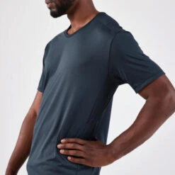 T-shirt Running Respirant Homme - Dry+ Bleu 13 T-shirt Running Respirant Homme - Dry+ Bleu -Aventure Soldes t shirt running respirant homme dry bleu 5