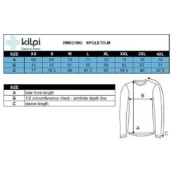 T-shirt Technique Homme Kilpi SPOLETO-M -Aventure Soldes t shirt technique homme kilpi spoleto m 6
