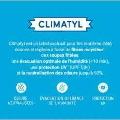 T-shirt Technique Toucher Frais Protection UV Col Rond Homme- DYNAMIC CLIMATYL 10 T-shirt Technique Toucher Frais Protection UV Col Rond Homme- DYNAMIC CLIMATYL -Aventure Soldes t shirt technique toucher frais protection uv col rond homme dynamic climatyl 4