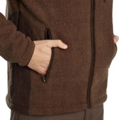 VESTE CHASSE POLAIRE VERNEY CARRON MARRON -Aventure Soldes veste chasse polaire verney carron marron 8