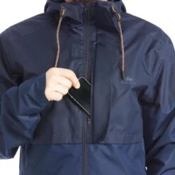Quechua Veste Imperméable De Randonnée - NH500 Flap - Homme -Aventure Soldes veste impermeable de randonnee nh500 flap homme 9