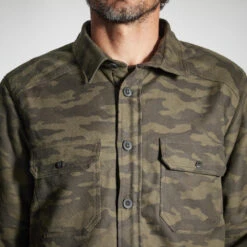VESTE MOUTONNÉE TYPE SURCHEMISE 500 CAMO 18 VESTE MOUTONNÉE TYPE SURCHEMISE 500 CAMO -Aventure Soldes veste moutonnee type surchemise 500 camo 6