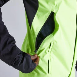 VESTE RUNNING HIVER DEPERLANTE COUPE-VENT HOMME KIPRUN WARM REGUL JAUNE -Aventure Soldes veste running hiver deperlante coupe vent homme kiprun warm regul jaune 5