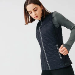 Veste Sans Manche Running Chaude Femme - Warm Noir 13 Veste Sans Manche Running Chaude Femme - Warm Noir -Aventure Soldes veste sans manche running chaude femme warm noir 4