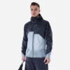 Quechua Veste Ultra Légère De Randonnée Rapide FH 900 Homme Bleu Grise. -Aventure Soldes veste ultra legere de randonnee rapide fh 900 homme bleu grise