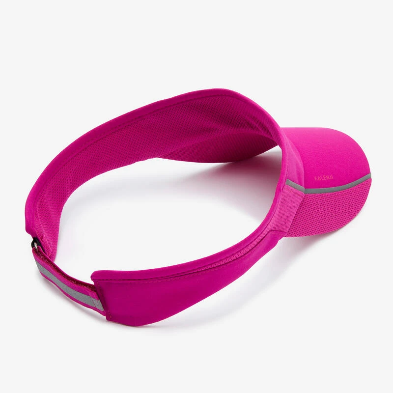 Visière De Running Homme Femme - KIPRUN Ajustable Rose Fushia 6 Visière De Running Homme Femme - KIPRUN Ajustable Rose Fushia – Image 4