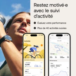 Withings - ScanWatch Light (37mm-white) -Aventure Soldes withings scanwatch light 37mm white 2