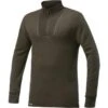 Woolpower Merino Mid Layer Zip Turtleneck 400 - Vert Pin -Aventure Soldes woolpower merino mid layer zip turtleneck 400 vert pin