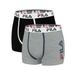 X2 Boxers Noir/Gris Homme Fila FU5040