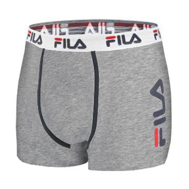 X2 Boxers Noir/Gris Homme Fila FU5040 6 X2 Boxers Noir/Gris Homme Fila FU5040 – Image 4